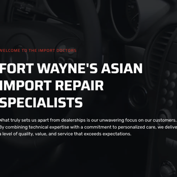 The Import Doctors - Auto Repair Near Me - Fort Wayne, Indiana
