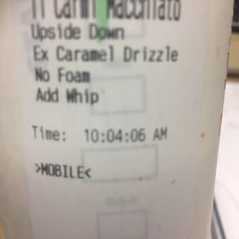 Starbucks - What my order should have been. But I actually got all steamed milk with caramel. Who do they have making the drinks? Must be colorblind. - Coffee & Tea Near Me - Los Angeles, California Starbucks - What my order should have been. But I actually got all steamed milk with caramel. Who do they have making the drinks? Must be colorblind. - Coffee & Tea Near Me - Los Angeles, California