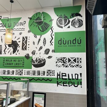 Dùndú - Great art wall - Fast Food Near Me - New York, New York Dùndú - Great art wall - Fast Food Near Me - New York, New York