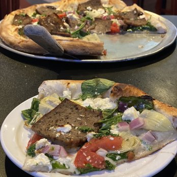 Dimitri's Restaurant - The Greek pizza - added Gyro meat - Diners Near Me - Sebring, Florida