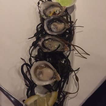 Mariposa - 3 Kumamoto, 1 oyster lovers bliss - New American Near Me - Park City, Utah Mariposa - 3 Kumamoto, 1 oyster lovers bliss - New American Near Me - Park City, Utah