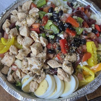 Jasmine Restaurant and Cafe - A great salad with Greek dressing! - Mediterranean Near Me - Rochester, New York Jasmine Restaurant and Cafe - A great salad with Greek dressing! - Mediterranean Near Me - Rochester, New York