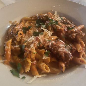 Calderone Club - Pene with spicy sausage - Pizza Near Me - Milwaukee, Wisconsin