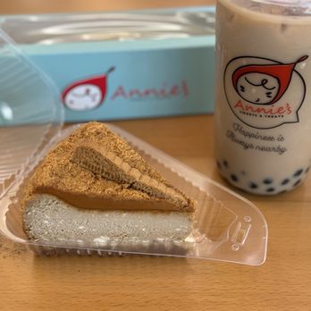 Annie's Sweets & Treats - Biscoff milk tea cheesecake - Desserts Near Me - Frisco, Texas
