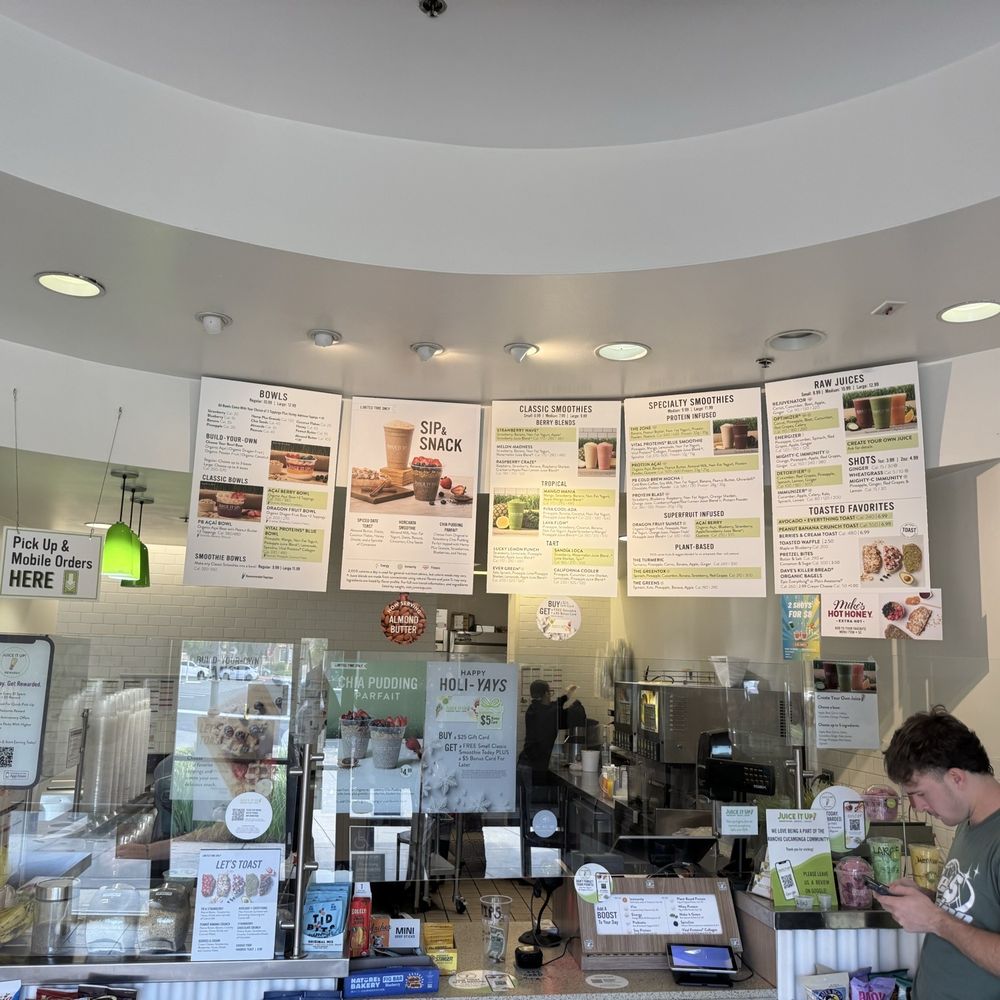 Juice It Up! - The menu. - Juice Bars & Smoothies Near Me - Rancho Cucamonga, California