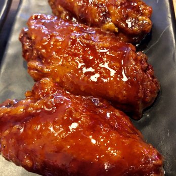 K-Noodle - Mild Chicken Wings happy hour $5.95 for 4 - Korean Near Me - Burlingame, California K-Noodle - Mild Chicken Wings happy hour $5.95 for 4 - Korean Near Me - Burlingame, California