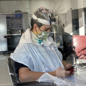 Cut N Perm - waiting for his perm. - Hair Salons Near Me - Pomona, California Cut N Perm - waiting for his perm. - Hair Salons Near Me - Pomona, California