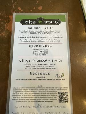 Menu photo 8 The Snug Savannah, GA Menu photo 8 The Snug Savannah, GA