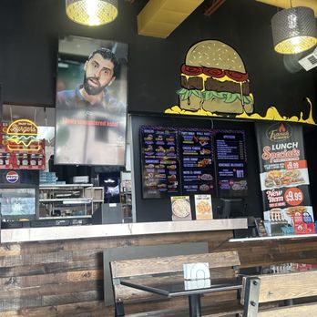 Fattoush Burgers - Front counter. Fun place. Upbeat music! Nice people inside too. - Burgers Near Me - Worth, Illinois