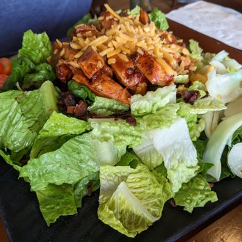 Beastside Kitchen - BBQ Chicken on Salad - Seafood Near Me - Honolulu, Hawaii
