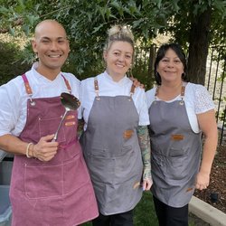 Tim Meevasin, Personal Chef - Chef Tim and two assistant chefs! They are amazing, talented, kind and had the utmost level of professionalism!