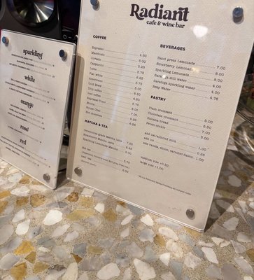 Menu photo 2 Radiant Cafe New York, NY Menu photo 2 Radiant Cafe New York, NY