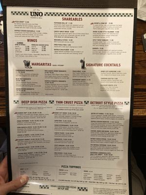 Menu photo 4 Uno Pizzeria & Grill Orlando, FL