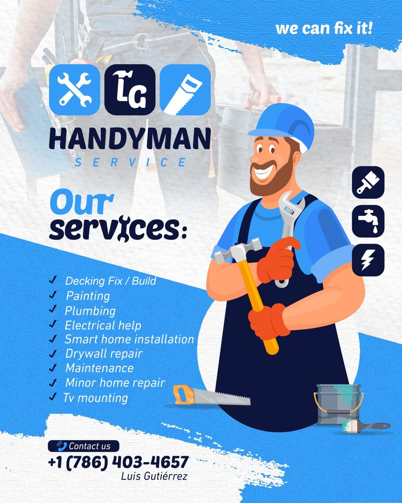 Slide of LG Handyman Services