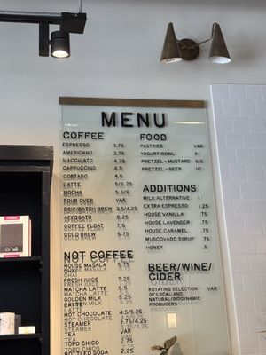 Menu photo 1 Neckar Coffee Boise, ID