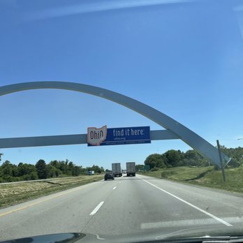 Preble Rest Area Eastbound - Ohio Arch just before the Welcome Center Exit - Rest Stops Near Me - Riley Township, Indiana Preble Rest Area Eastbound - Ohio Arch just before the Welcome Center Exit - Rest Stops Near Me - Riley Township, Indiana