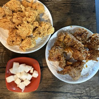 Choong Man Chicken - Original and 2. Garlic Soy Chicken - Korean Near Me - Duluth, Georgia Choong Man Chicken - Original and 2. Garlic Soy Chicken - Korean Near Me - Duluth, Georgia