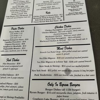 Mosaico Tavern - menu - Italian Near Me - Byram Township, New Jersey