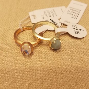 Kendra Scott - Rings I made... first is rose gold and second is gold. - Jewelry Near Me - Omaha, Nebraska Kendra Scott - Rings I made... first is rose gold and second is gold. - Jewelry Near Me - Omaha, Nebraska