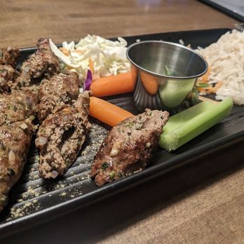 Amrut Fusion - Bourbon House & Fine Dining - Serkh kabab lamb - Whiskey Bars Near Me - Chesterfield, Missouri