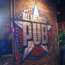 All American Pub - Logo on wall