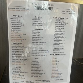 Sumo Sushi & Grill - Menu - Sushi Bars Near Me - Bremerton, Washington
