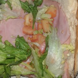 LP Pizza & Subs version of an Italian Sub which comes without pickles, onions, cheese, oil, vinegar, hot peppers, and some meat.