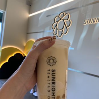 Sunright Tea Studio - jasmine milk tea w/ honey boba - Bubble Tea Near Me - Las Vegas, Nevada Sunright Tea Studio - jasmine milk tea w/ honey boba - Bubble Tea Near Me - Las Vegas, Nevada