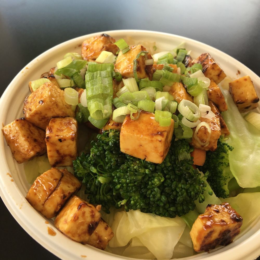 Flame Broiler - Tofu Mini bowl - Asian Fusion Near Me - Bakersfield, California Flame Broiler - Tofu Mini bowl - Asian Fusion Near Me - Bakersfield, California