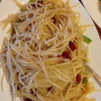 Mandarin Taste - Shredded potatoes in vinegar seasoning - Szechuan Near Me - Tulsa, Oklahoma