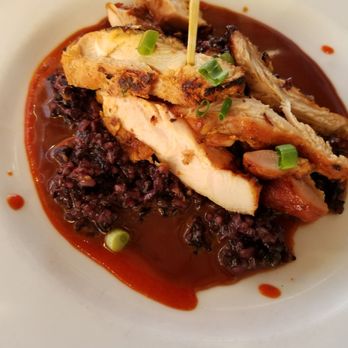 Marina Cafe - Thai Barbecued Chicken and Black Rice - Seafood Near Me - Destin, Florida
