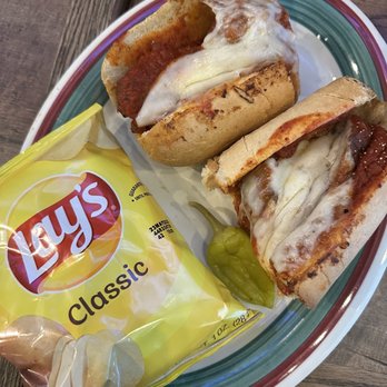 Lamppost Pizza Main Street Brewery - Meat Ball Sandwich - Pizza Near Me - Corona, California