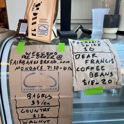 Fairbanks Bread - The bagels are SO GOOD!!!!