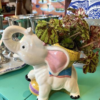 Pageboy - Vintage circus elephant planter, $60 - Gift Shops Near Me - St. Petersburg, Florida Pageboy - Vintage circus elephant planter, $60 - Gift Shops Near Me - St. Petersburg, Florida
