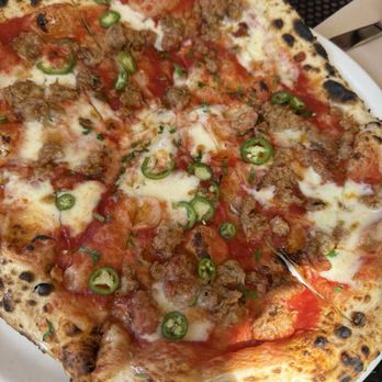 Vesta - Sausage & Honey Pizza - Pizza Near Me - Redwood City, California Vesta - Sausage & Honey Pizza - Pizza Near Me - Redwood City, California