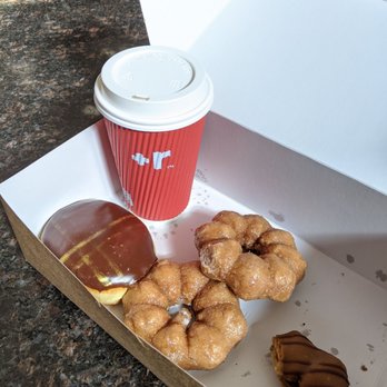 Rise + Roast - Vanilla Latte and donuts! - Donuts Near Me - Albuquerque, New Mexico