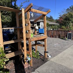 Zoe’s Urban Farm Stand - sidewalk booth