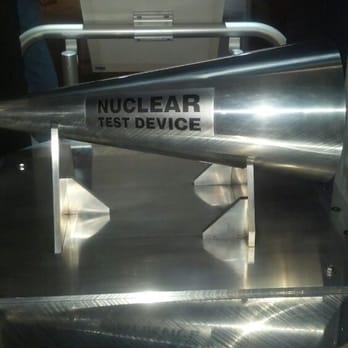 Atomic Museum - A warhead! - Museums Near Me - Las Vegas, Nevada