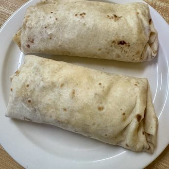 La Familia Restaurant - Breakfast Burritos...bacon n egg/ sausage n egg - Mexican Near Me - Abilene, Texas