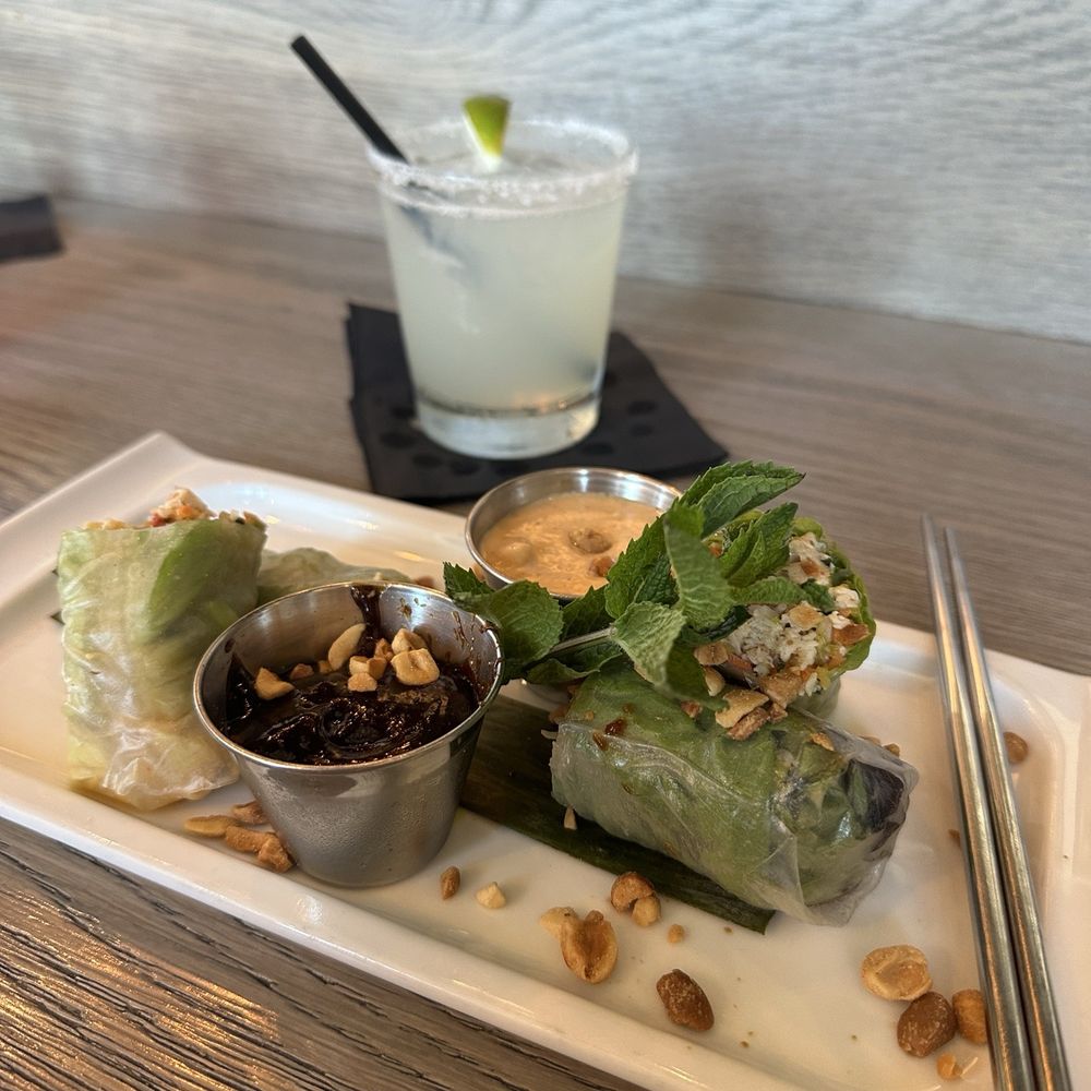Starfish - Mint Thai Chicken Roll - Asian Fusion Near Me - Newport Beach, California Starfish - Mint Thai Chicken Roll - Asian Fusion Near Me - Newport Beach, California