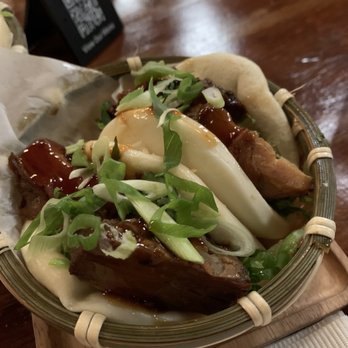 Ramen Wasabi - Pork Belly Buns Small Plate - Ramen Near Me - Chicago, Illinois Ramen Wasabi - Pork Belly Buns Small Plate - Ramen Near Me - Chicago, Illinois