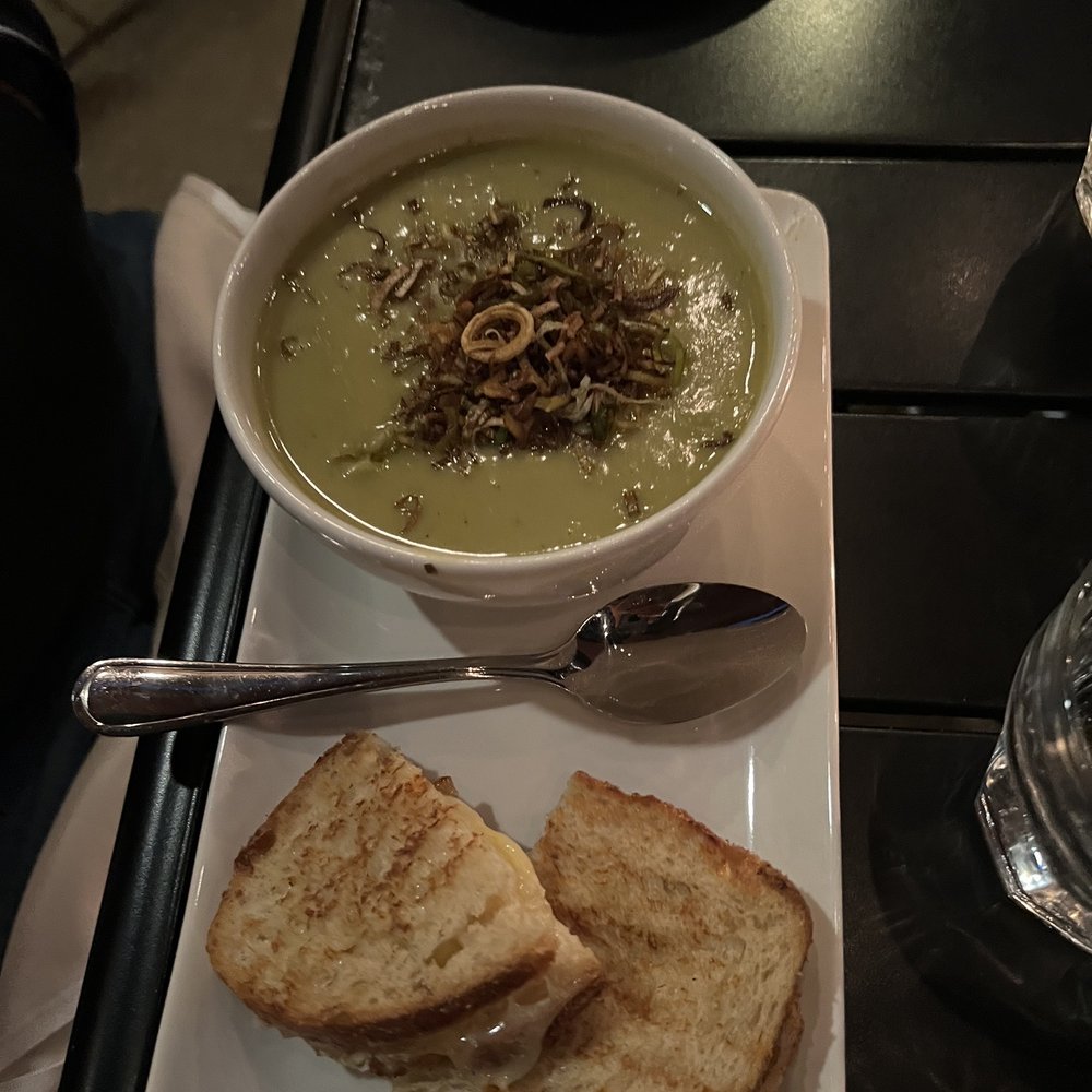 Postino Central - OMG Grilled Cheese & potato leek soup - Wine Bars Near Me - Phoenix, Arizona Postino Central - OMG Grilled Cheese & potato leek soup - Wine Bars Near Me - Phoenix, Arizona