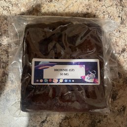 Front of brownie Front of brownie