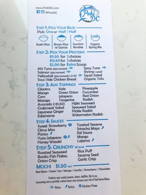 Menu photo 7 Poki DC Gaithersburg, MD
