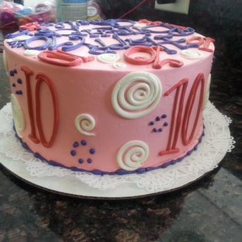 Delicious - 10th birthday cake with our design - Bakeries Near Me - Greensboro, North Carolina