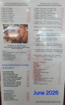 Menu photo 4 Texas Seafood & Steakhouse Somerville, TX Menu photo 4 Texas Seafood & Steakhouse Somerville, TX