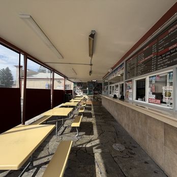 Falafel's Drive-In - Sitting area - Middle Eastern Near Me - San Jose, California