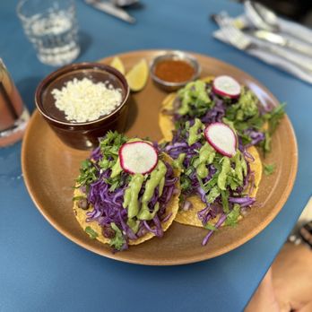 Copal - Taco platter with carne asada - Mexican Near Me - Santa Cruz, California