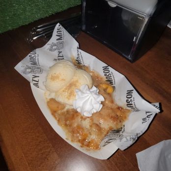 The Crazy Mason Milkshake Bar - Peach cobbler - Desserts Near Me - Concord, North Carolina The Crazy Mason Milkshake Bar - Peach cobbler - Desserts Near Me - Concord, North Carolina