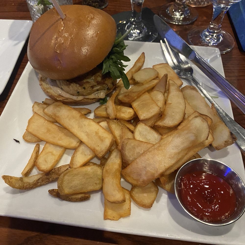 Ocean 302 - Crab cake sandwich - New American Near Me - Melbourne Beach, Florida Ocean 302 - Crab cake sandwich - New American Near Me - Melbourne Beach, Florida